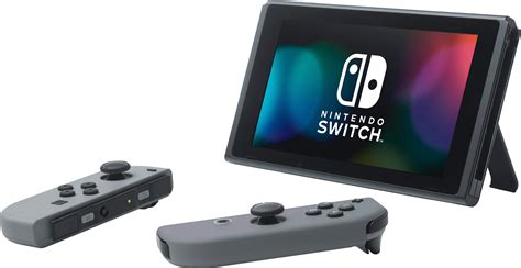 Nintendo Switch Console with Gray Joy